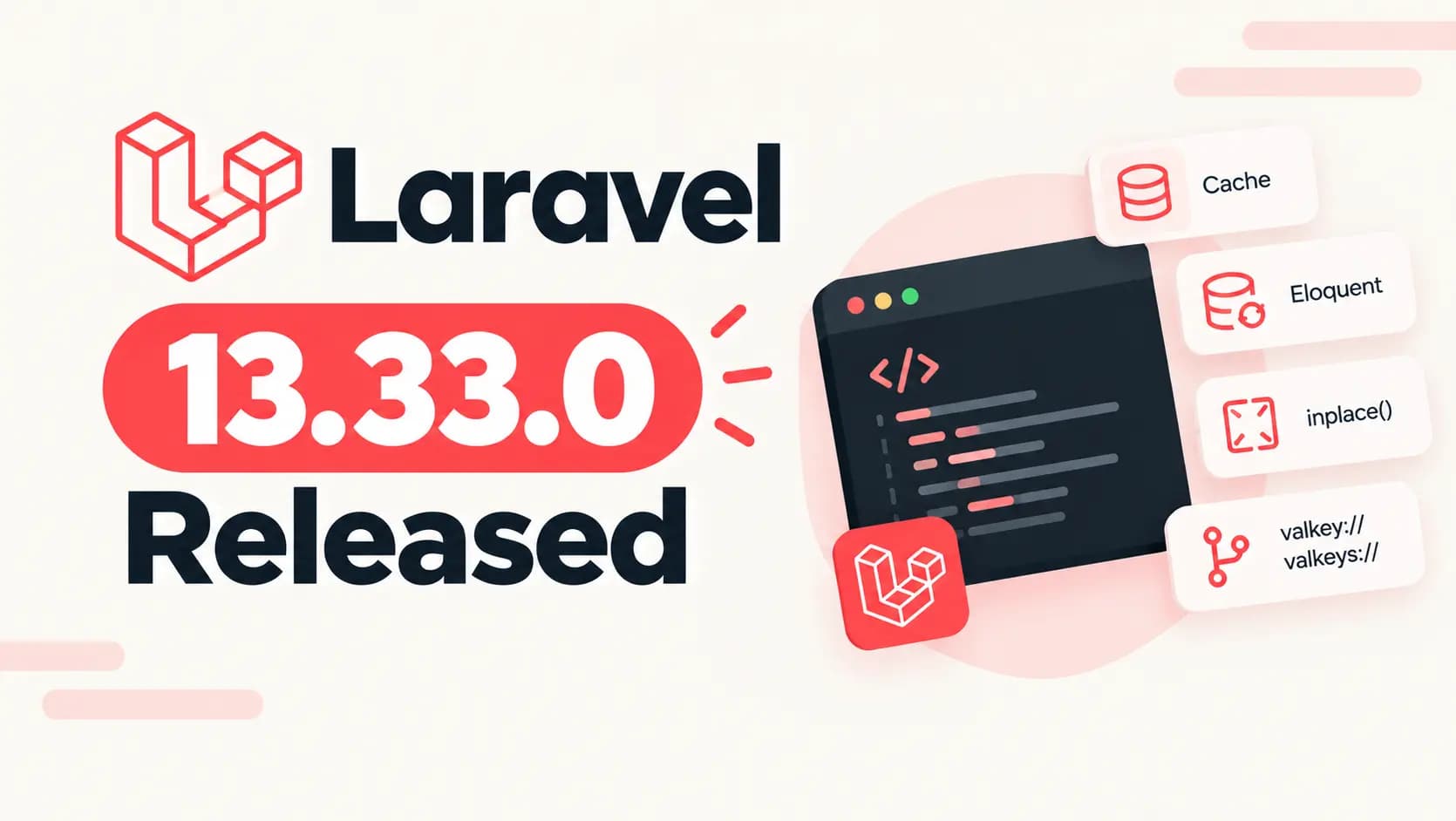نسخه Laravel 13.33 منتشر شد | عکس