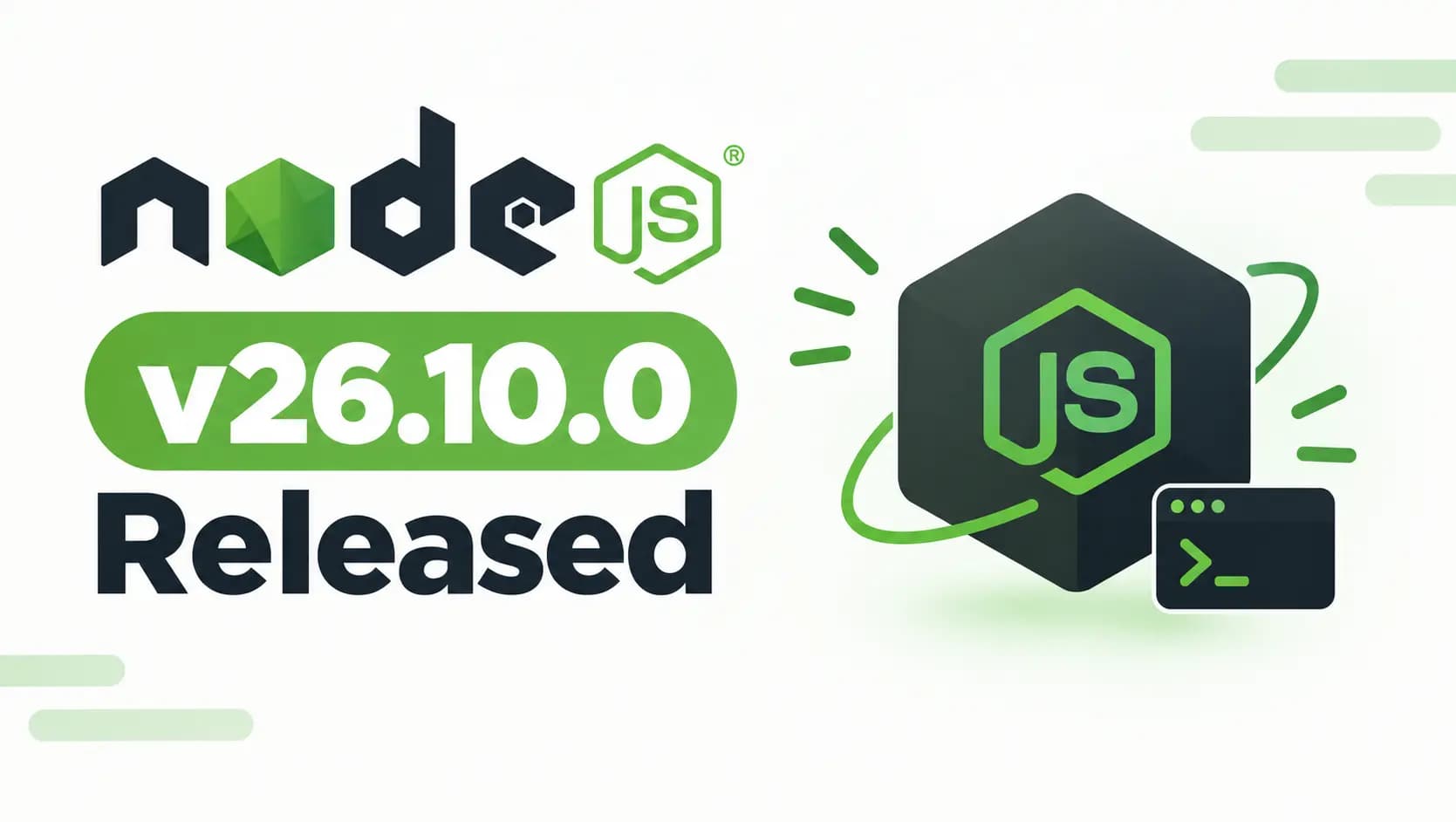ورژن 26.10.0 NodeJs منتشر شد نوشته شده توسط ستایش میرجلیلی