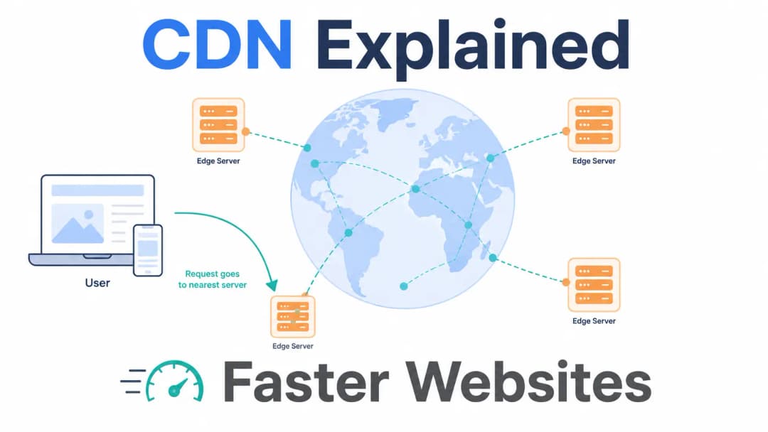 شبکه توزیع محتوا (CDN) چیست؟ میتونم سرعت سایتم رو افزایش بدم؟ | عکس
