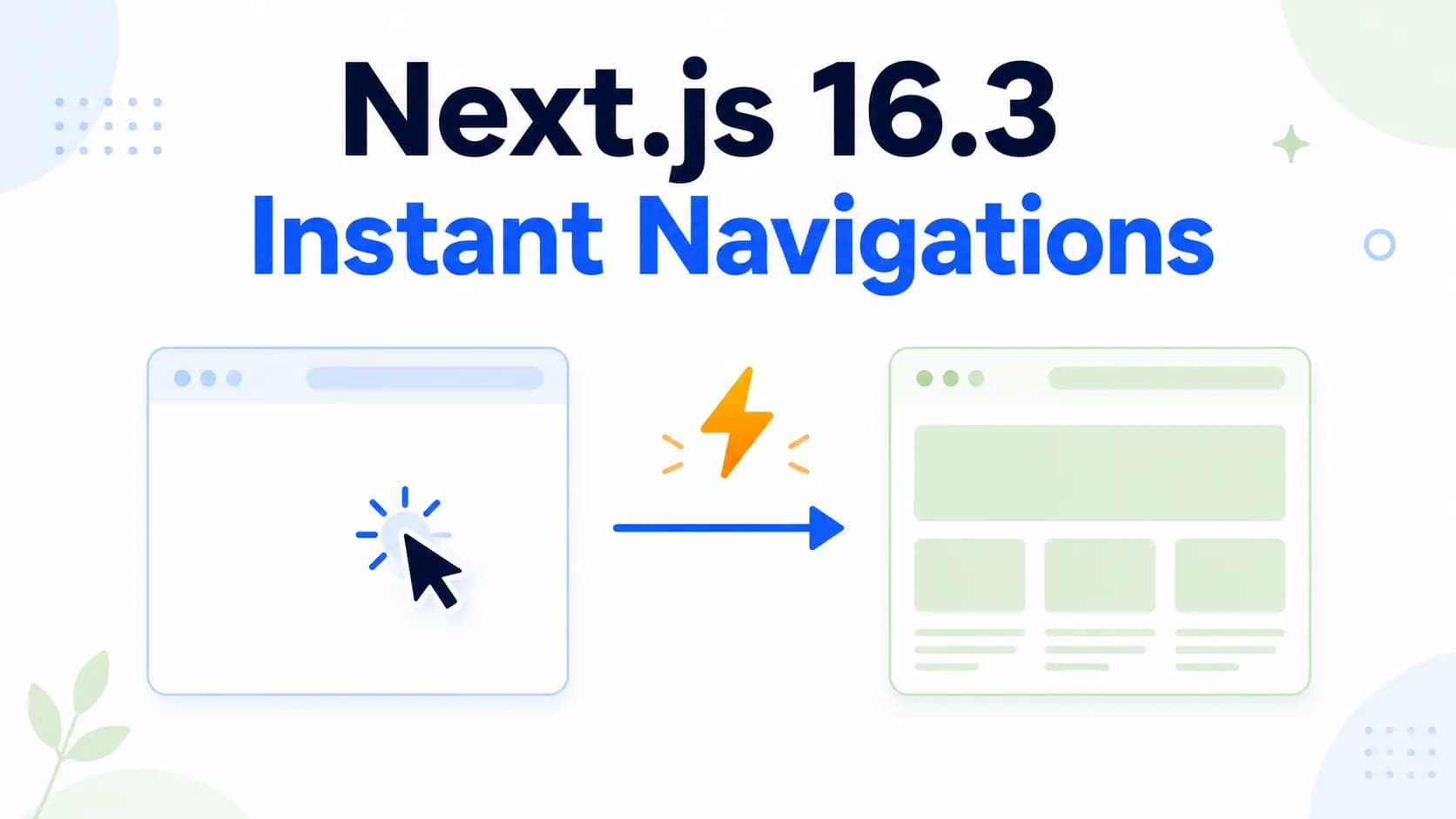 Next.js 16.3: وقتی اپ سرور-محورت مثل SPA رفتار می‌کنه نوشته شده توسط عرفان دهقانی